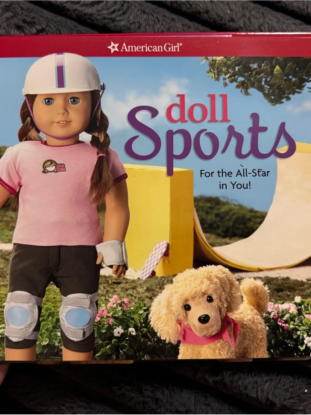 American Girl Doll Sports bookPink Activewear Set